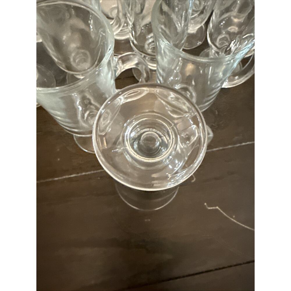Libbey Irish Coffee Mugs Pedestal Footed5 3/4”. Set Of 12 - Picture 7 of 8